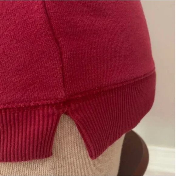 American Eagle Outfitters Crew Neck Sweatshirt Red Size XS - Picture 4 of 6